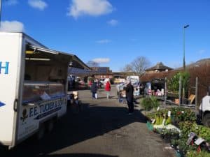 market stalls