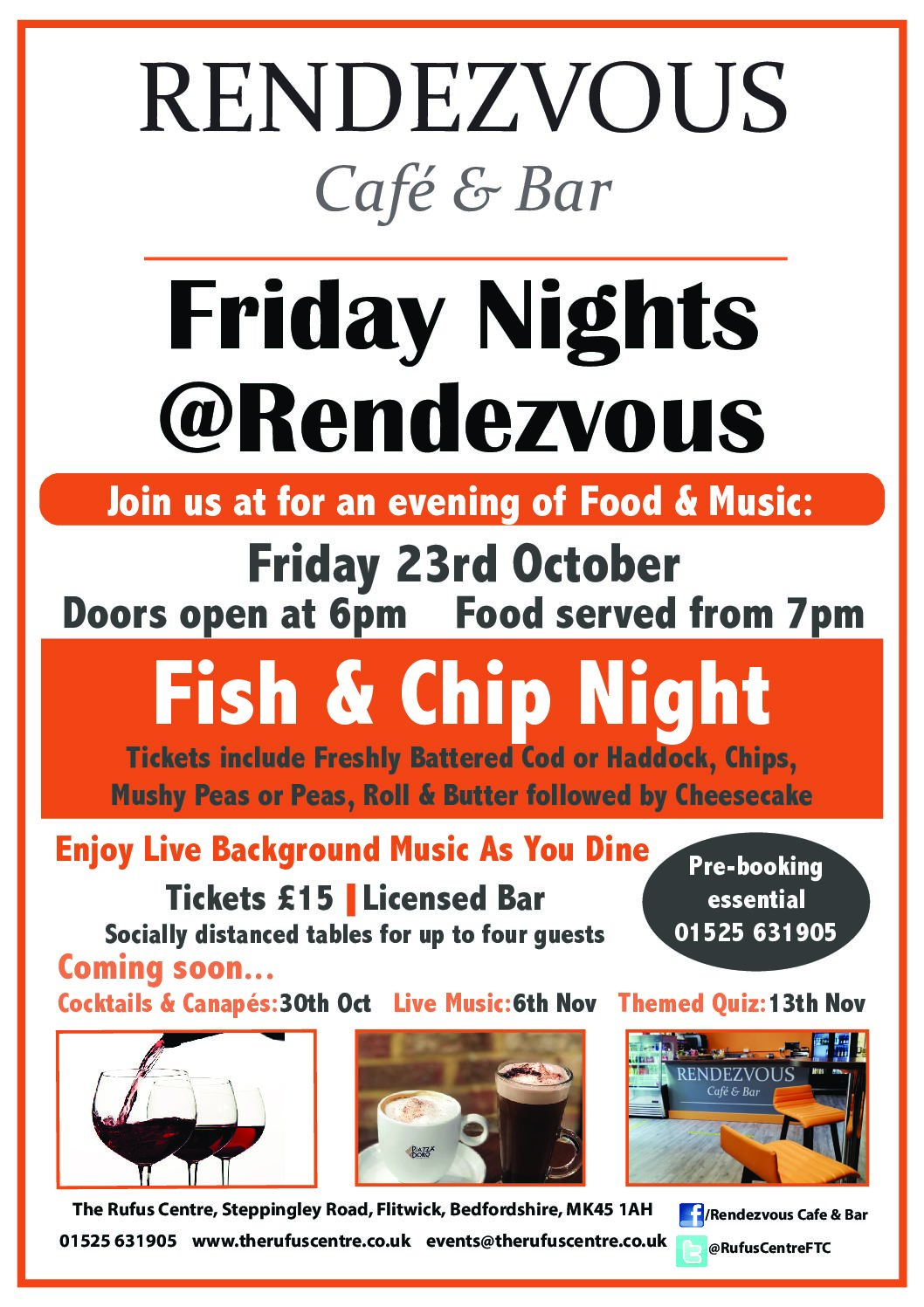 FRIDAY NIGHTS 23rd October POSTER