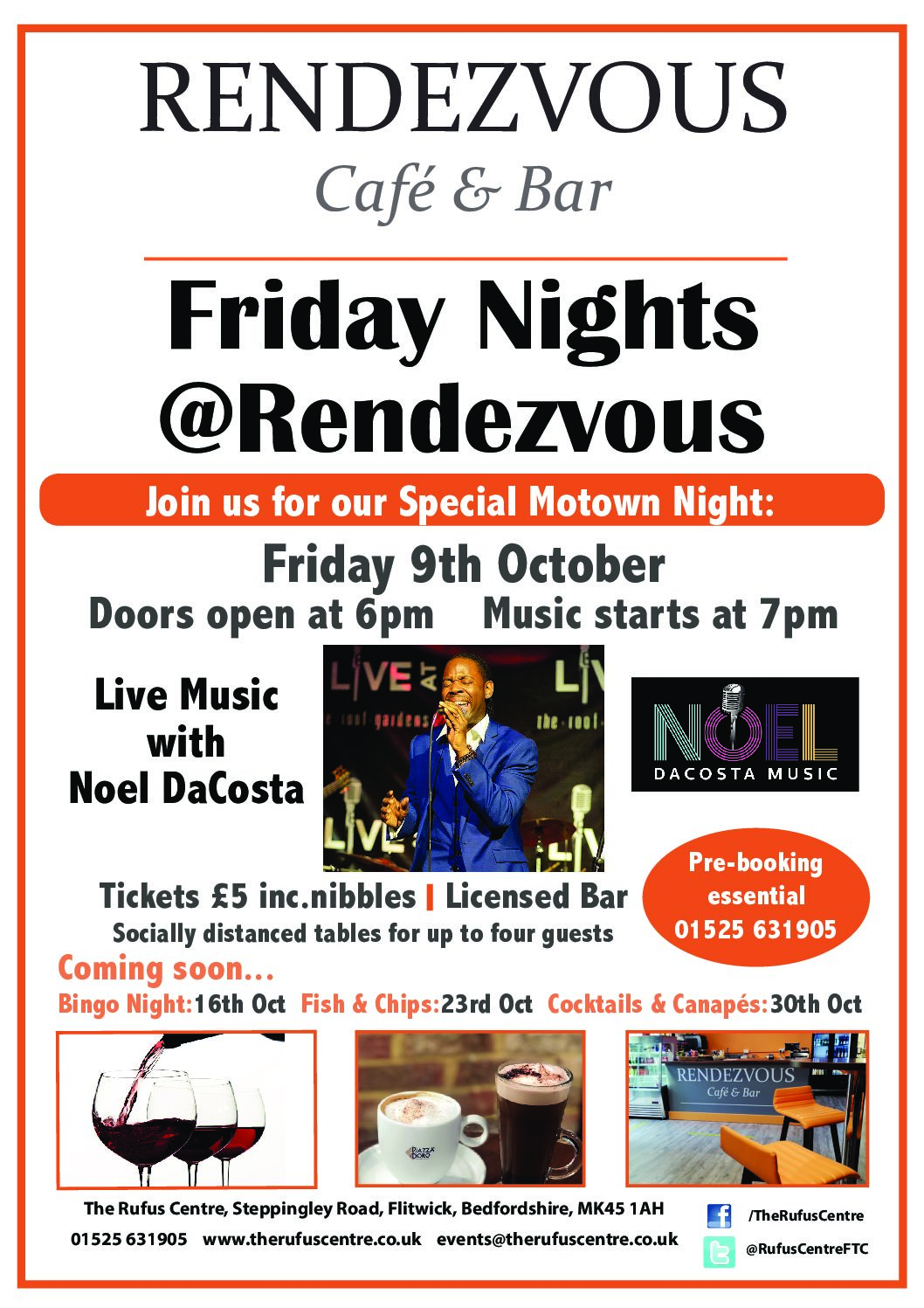 FRIDAY NIGHTS MOTOWN 9th Oct