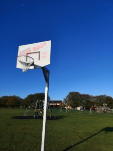 Basket ball hoop at Millennium Park