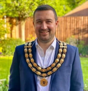 Cllr Andy Snape, Town Mayor 2023/24