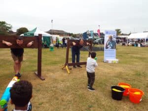 children with water pistols