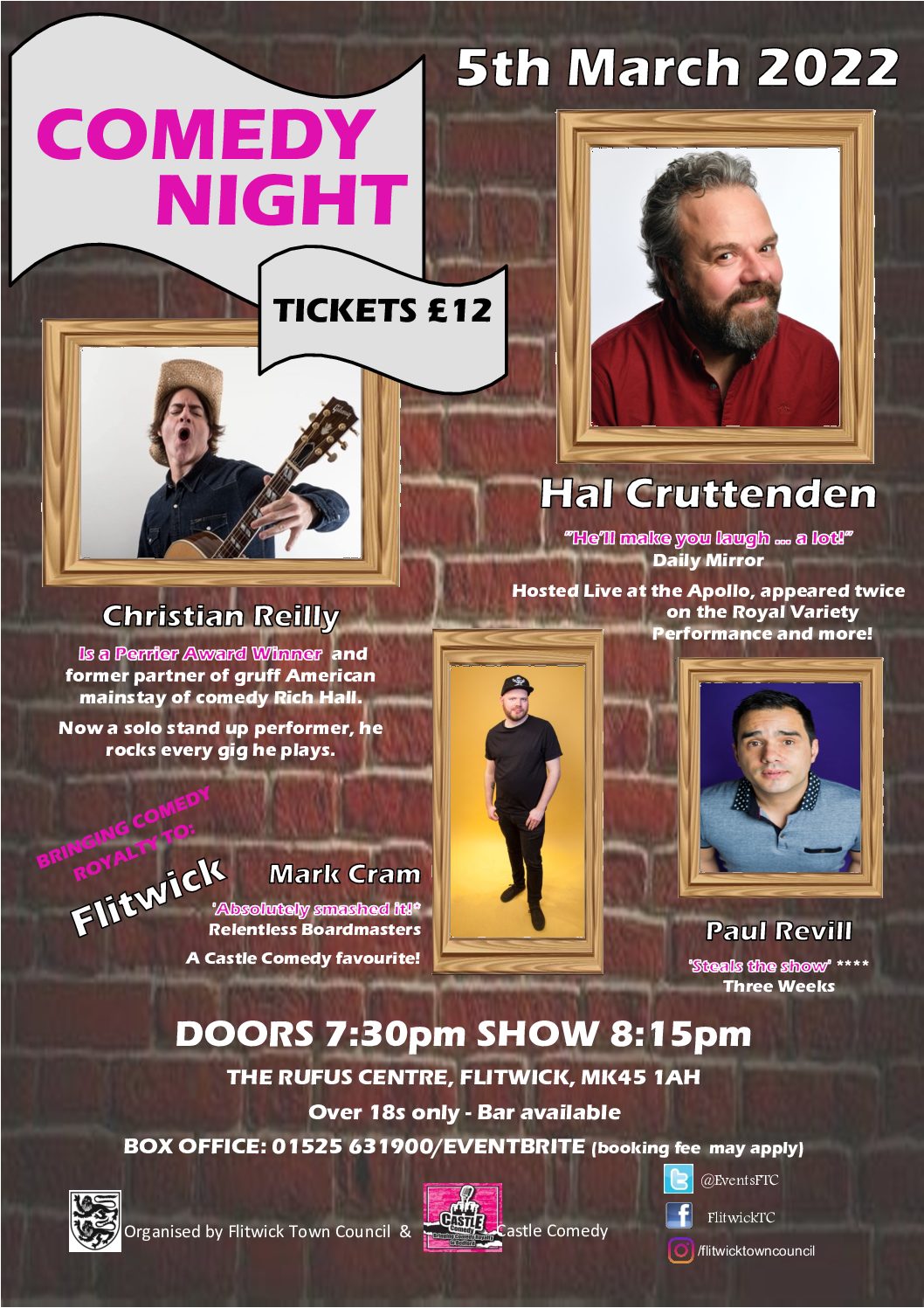 Comedy night poster