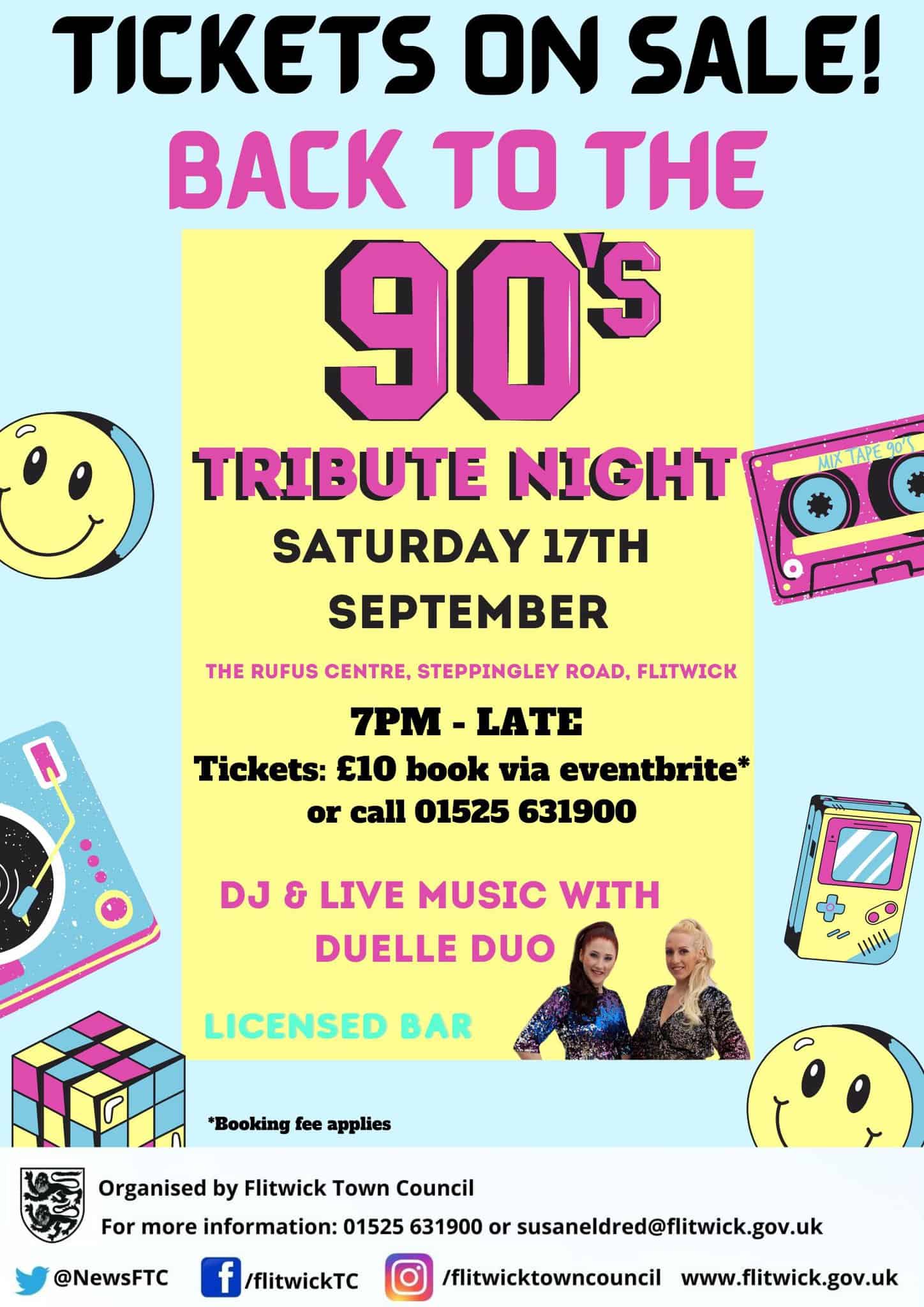 Night POSTER ADVERTISING TRIBUTE NIGHT