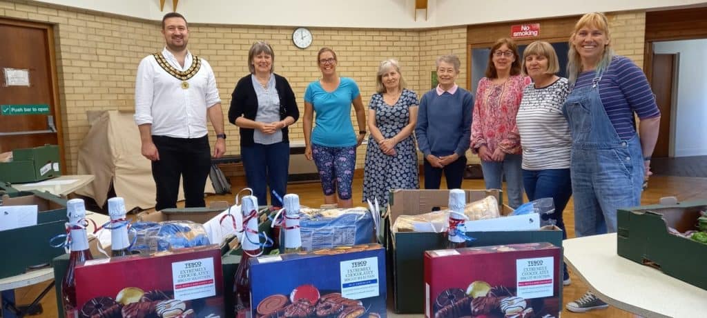 group of people from Flitwick Food Extra