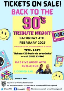 poster advertising 90s night