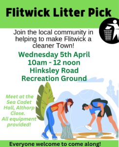 poster advertising litter pick