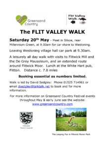 poster advertising flit valley walk