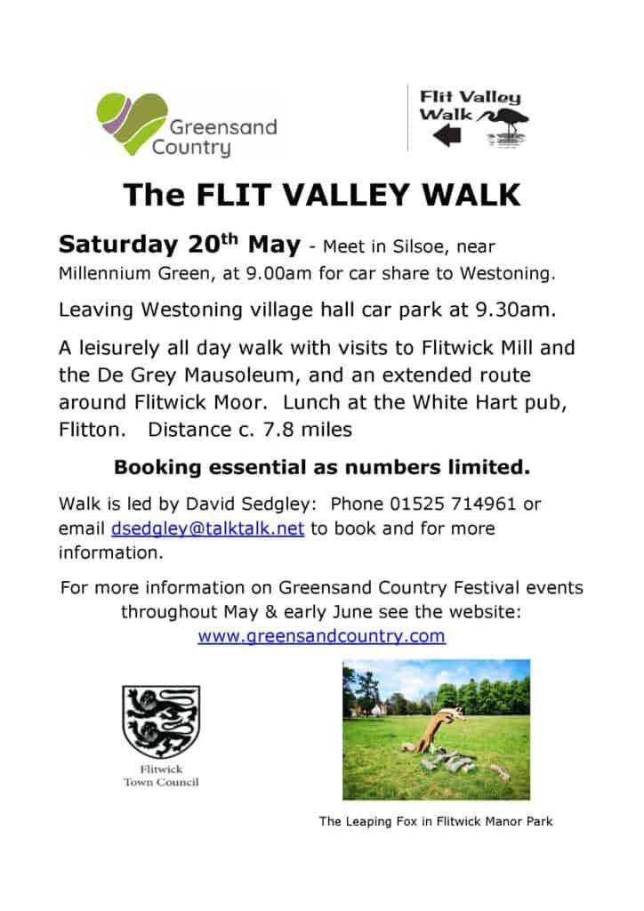 poster advertising flit valley walk