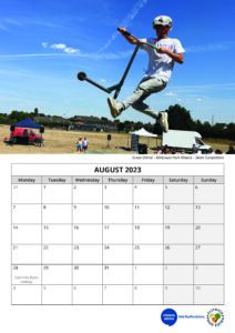 skateboarder jumping at height