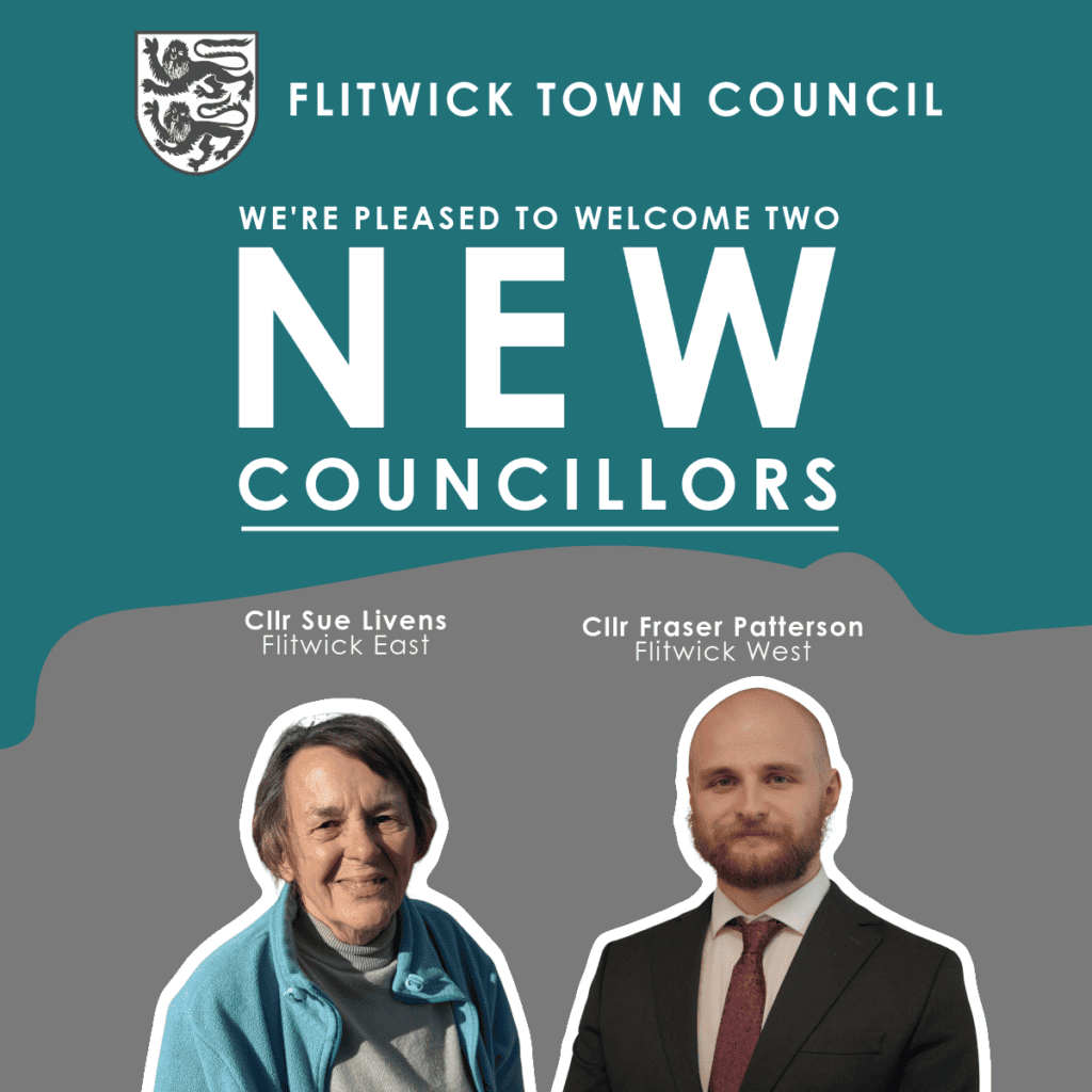 photo of two new councillors