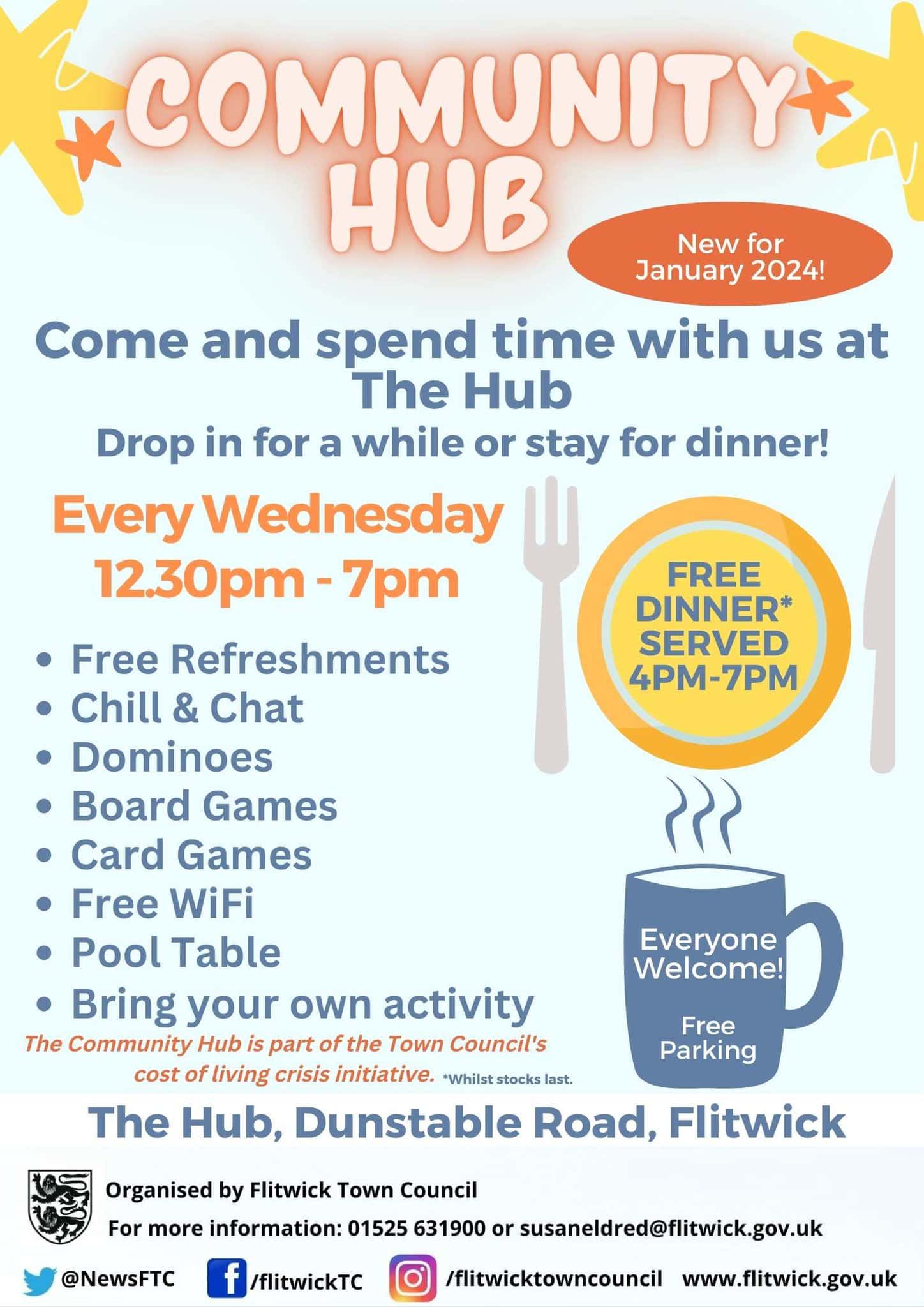 Community Hub Free Dinner