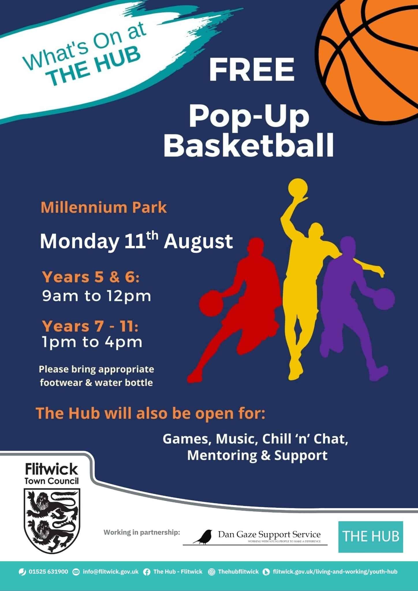 Pop up basketball