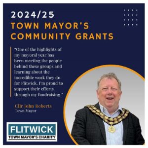 poster with mayor wearing his chains