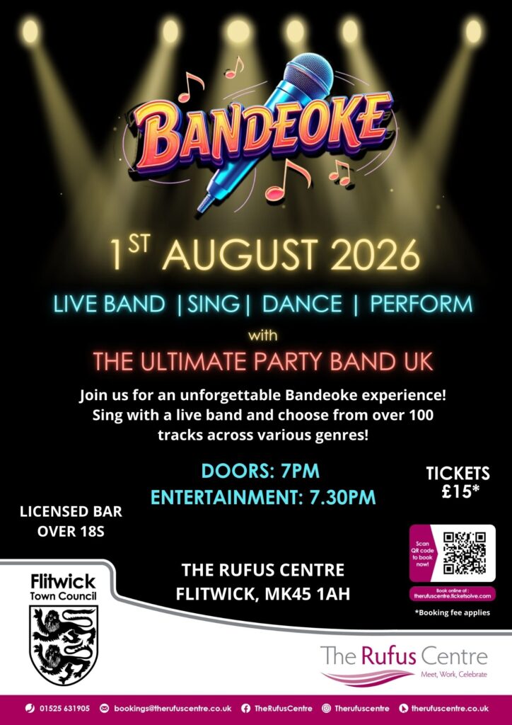 Poster advertising Bandeoke