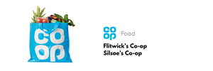 We collect surplus food from our two local co-op stores up to seven days a week