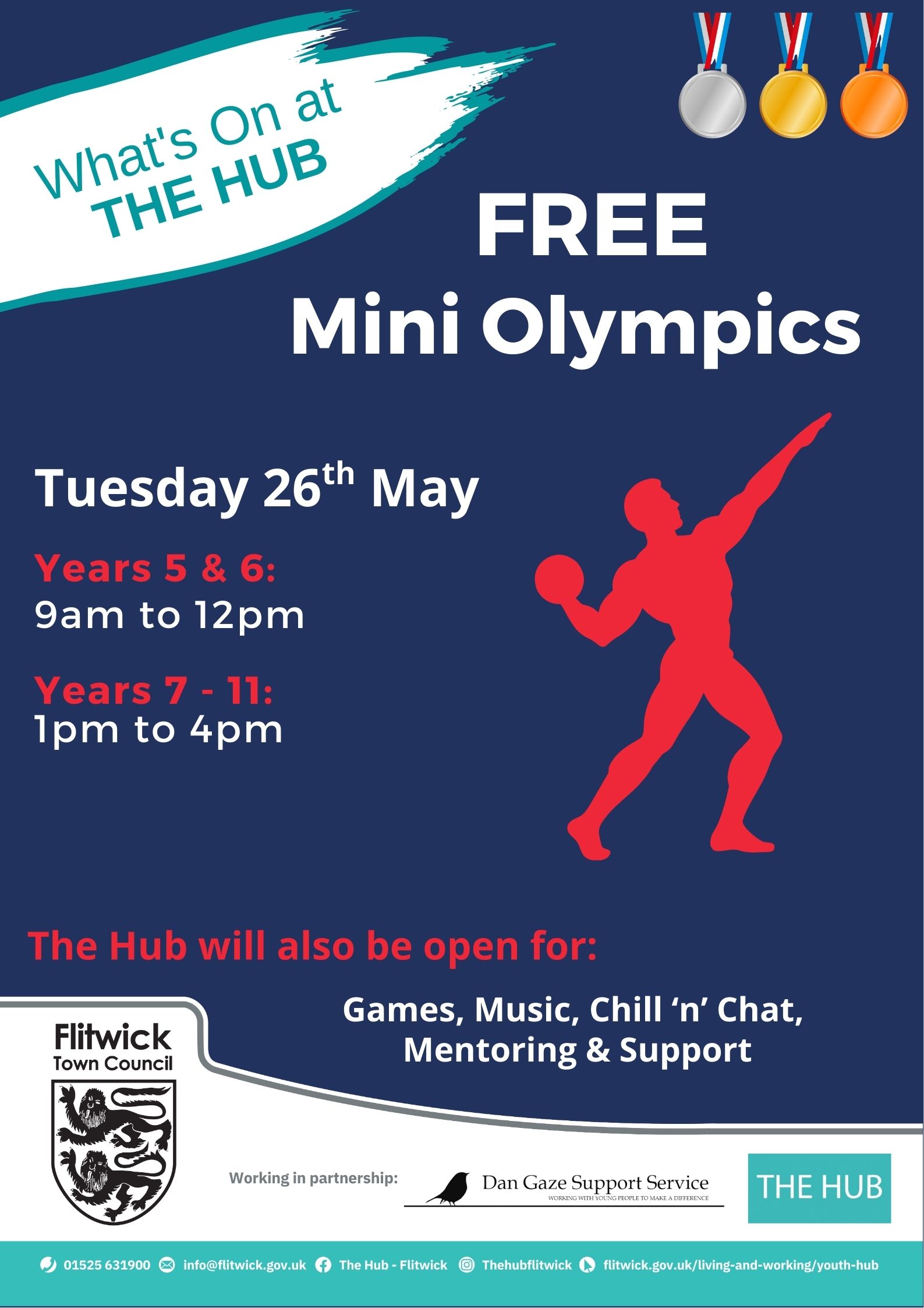 Hub Olympics May 26 School Holidays